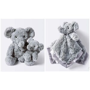 Target Cloud Island lovey stuffie Elephant bundle 3 baby blanket